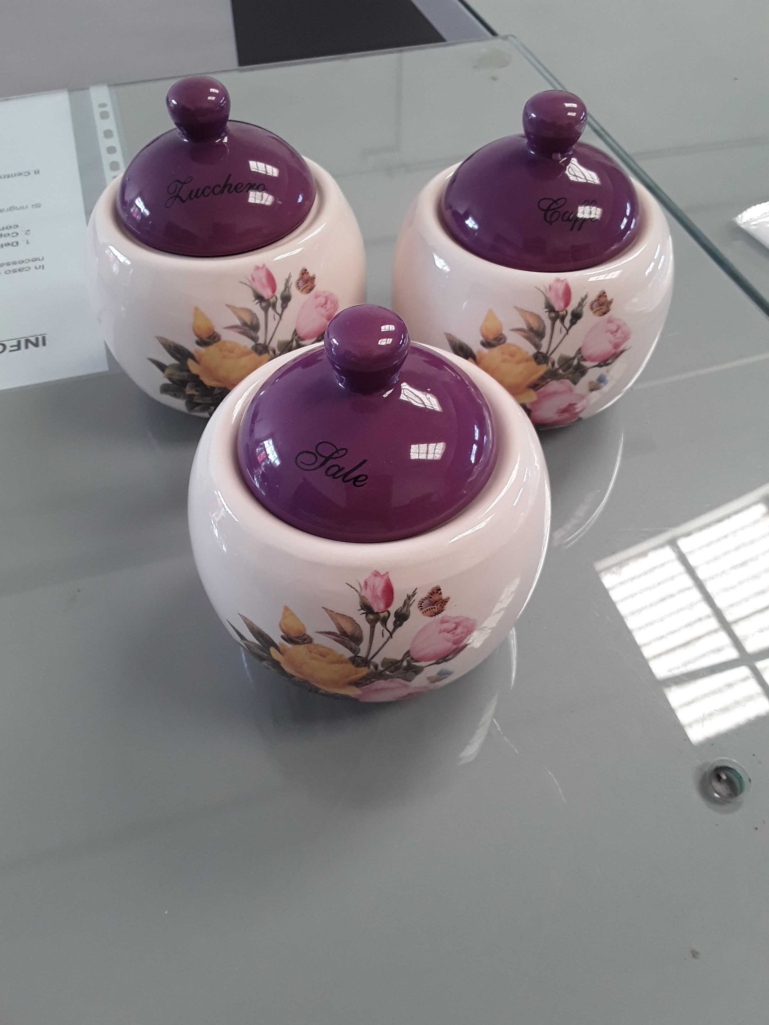 contenitori in ceramica